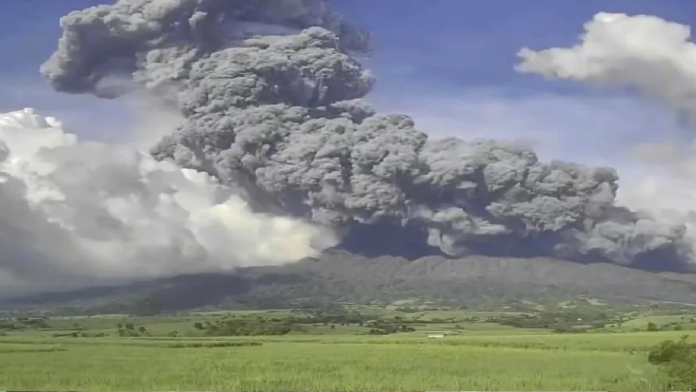 Philippines Volcano Eruption