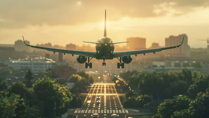 Flight Tyre Burst