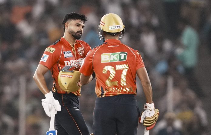 Shashank Singh on Shreyas Iyer