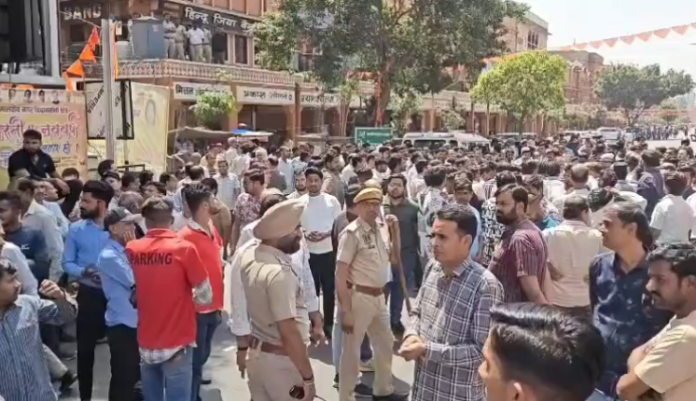 jaipur traders protest