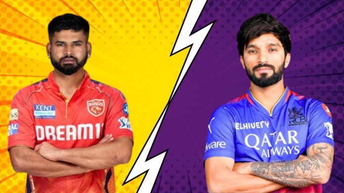 RCB vs PBKS, IPL 2025