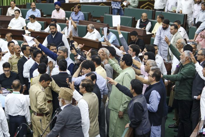 Budget session of J&K Assembly