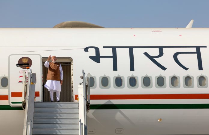 PM Modi leaves for Jeddah, Saudi Arabia
