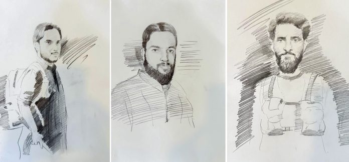 Pahalgam Attack Terrorist Sketch