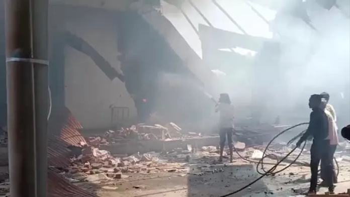 Firecracker Factory Fire