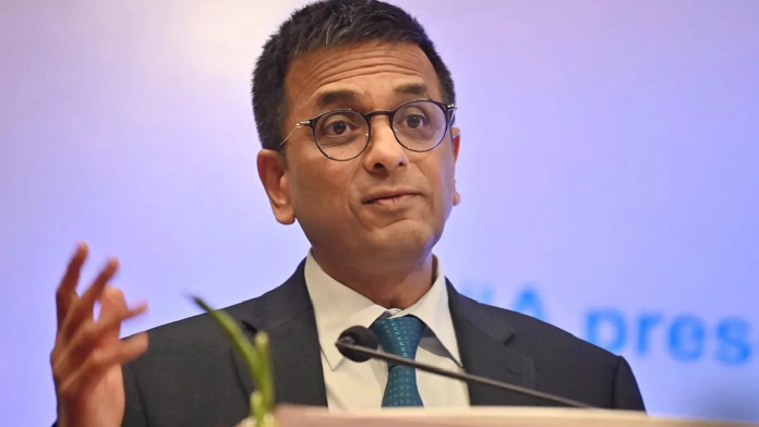 DY Chandrachud Residence Dispute